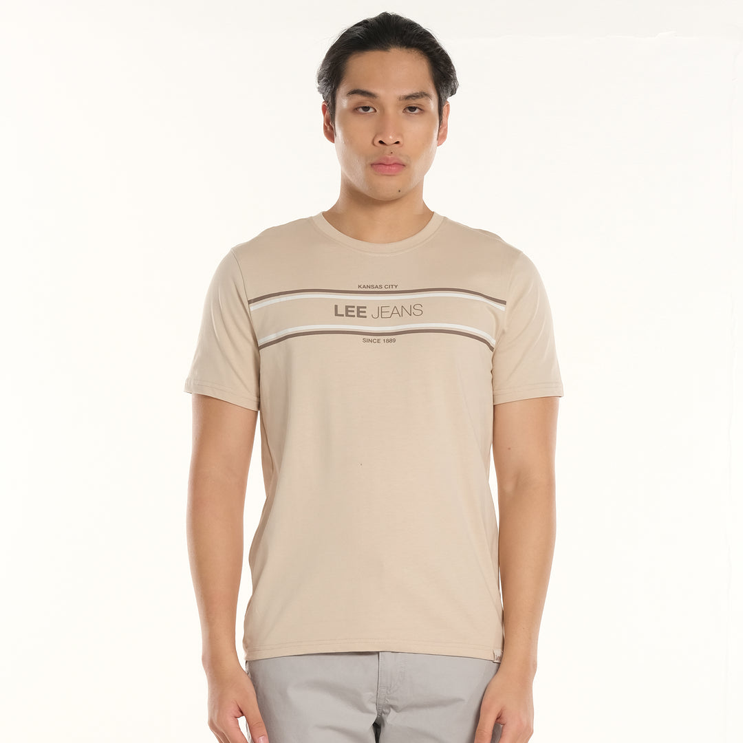 LEE MENS BASIC ROUNDNECK GRAPHIC TEE