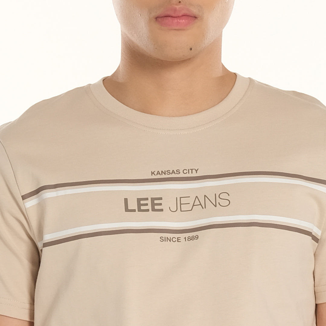 LEE MENS BASIC ROUNDNECK GRAPHIC TEE