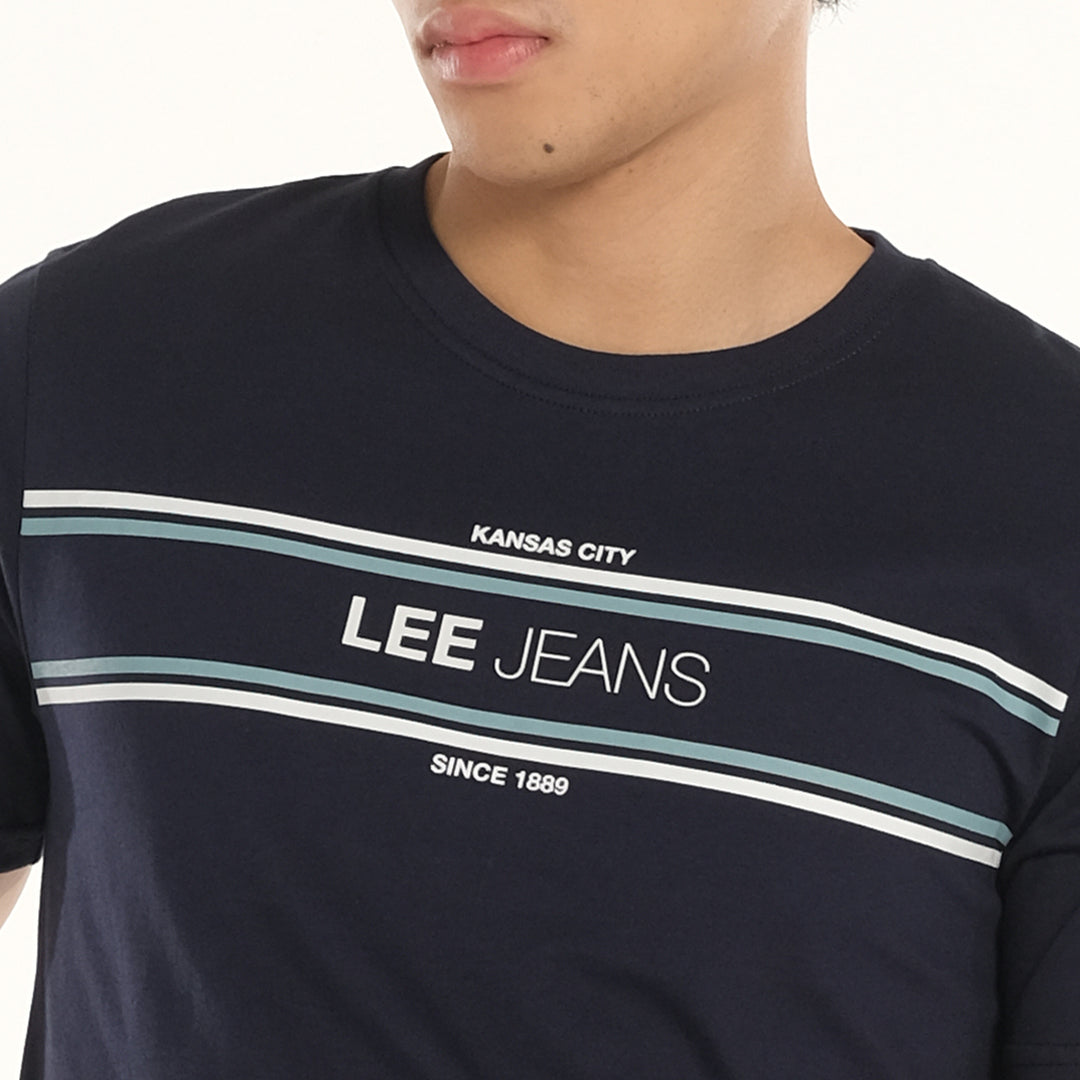 LEE MENS BASIC ROUNDNECK GRAPHIC TEE
