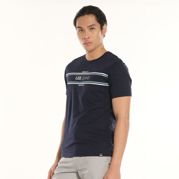 LEE MENS BASIC ROUNDNECK GRAPHIC TEE