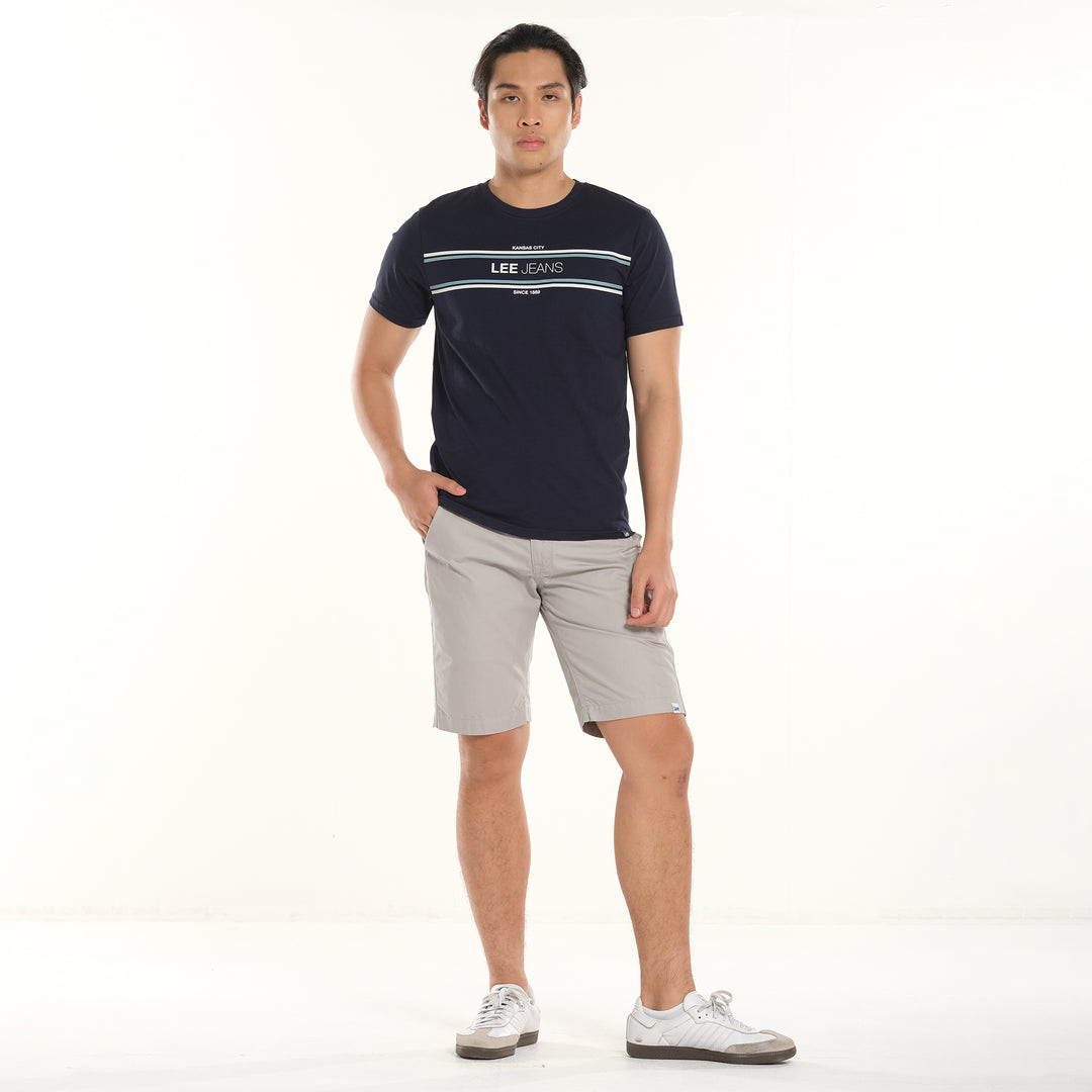 LEE MENS BASIC ROUNDNECK GRAPHIC TEE