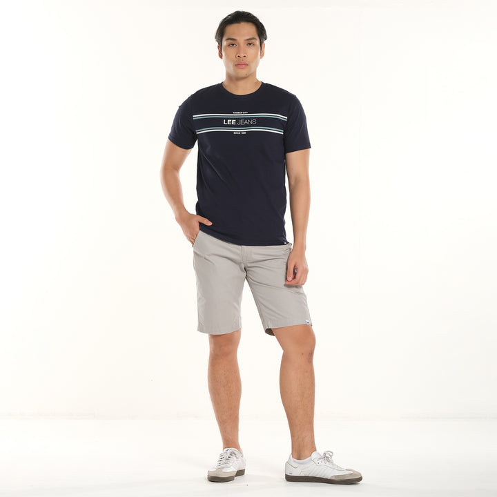 LEE MENS BASIC ROUNDNECK GRAPHIC TEE