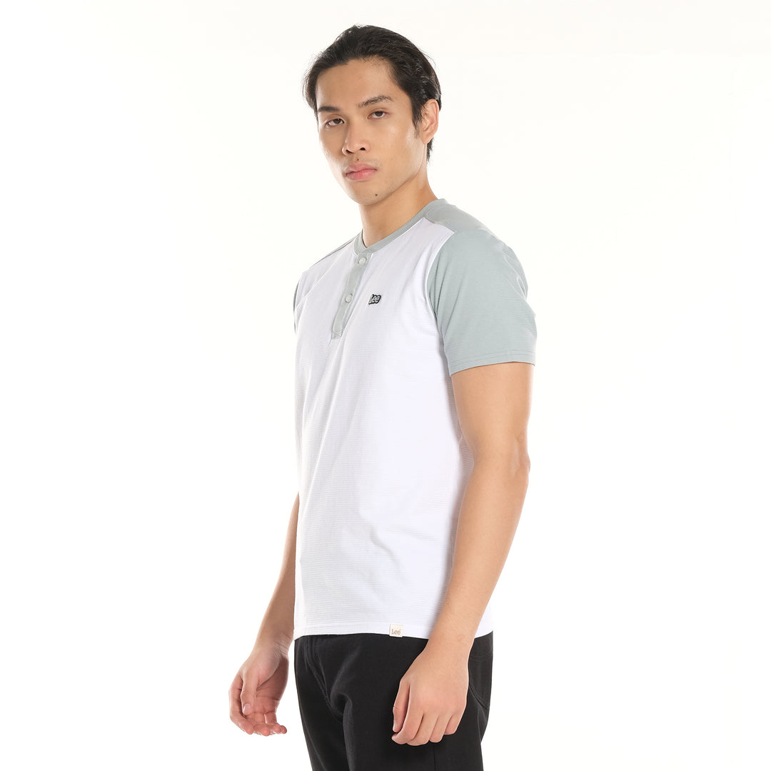 LEE MENS ROUNDNECK SMALL LOGO TEE