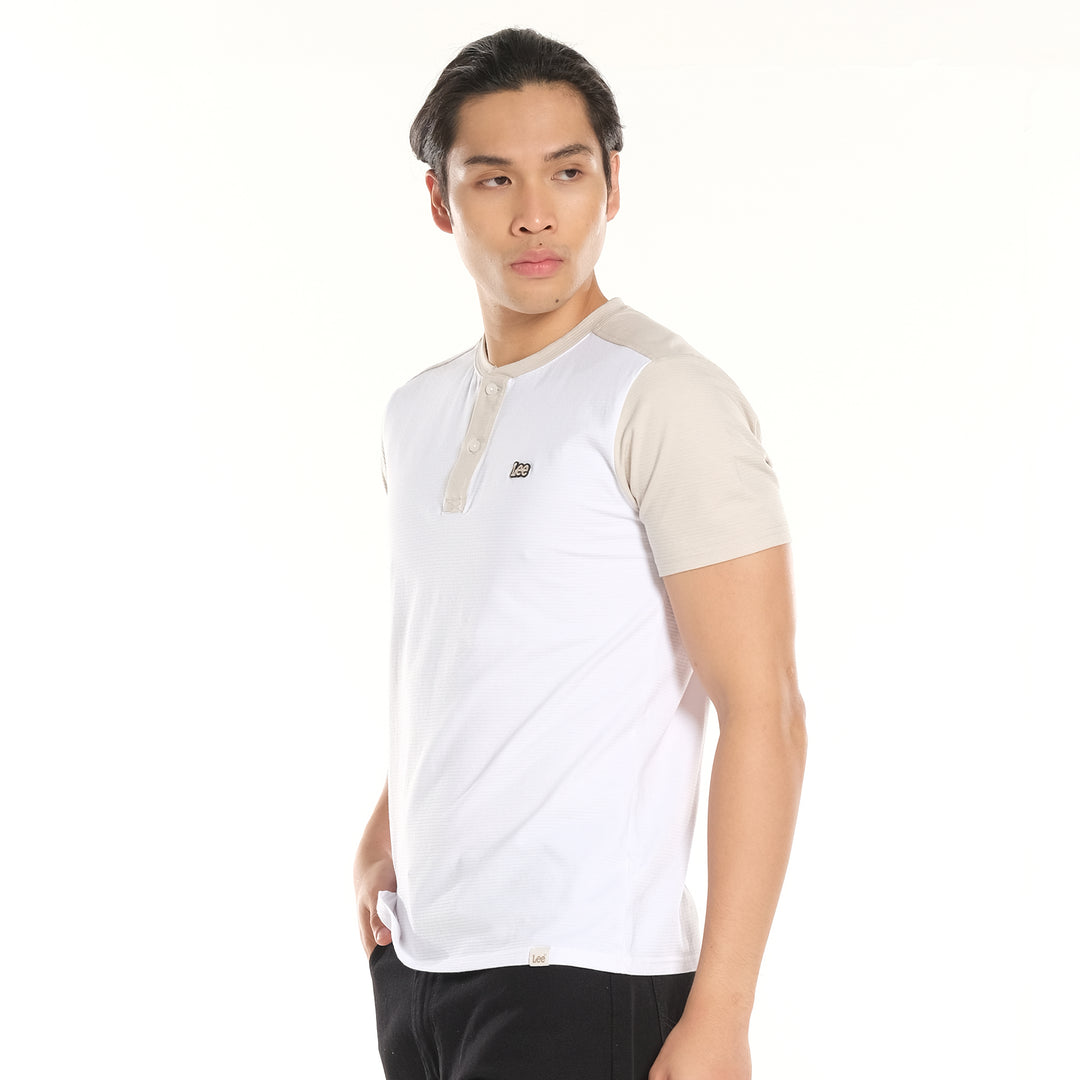 LEE MENS ROUNDNECK SMALL LOGO TEE
