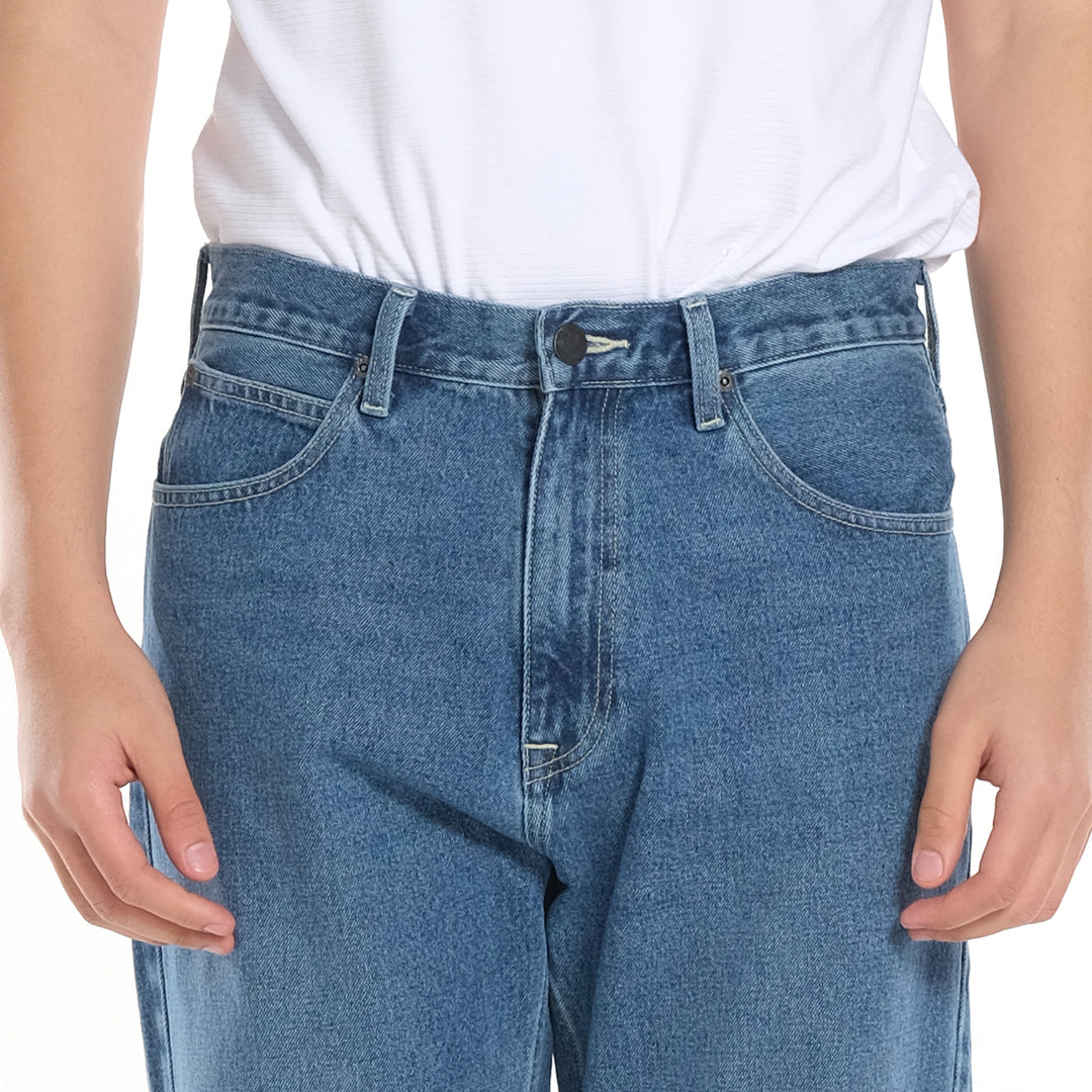 LEE MENS EASY RIDER LOOSE STRAIGHT DENIM JEANS 30" INSEAM