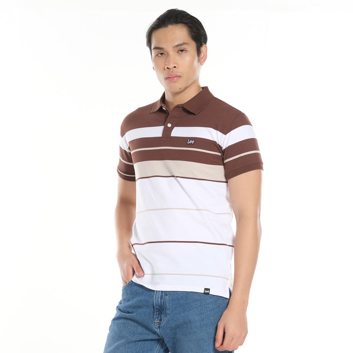 LEE MENS STRIPES SPORTSHIRT EURO FIT