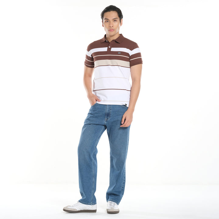 LEE MENS STRIPES SPORTSHIRT EURO FIT