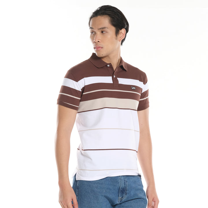 LEE MENS STRIPES SPORTSHIRT EURO FIT