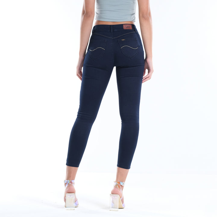 LEE LADIES SKYLER DENIM PANTS; 25" INSEAM