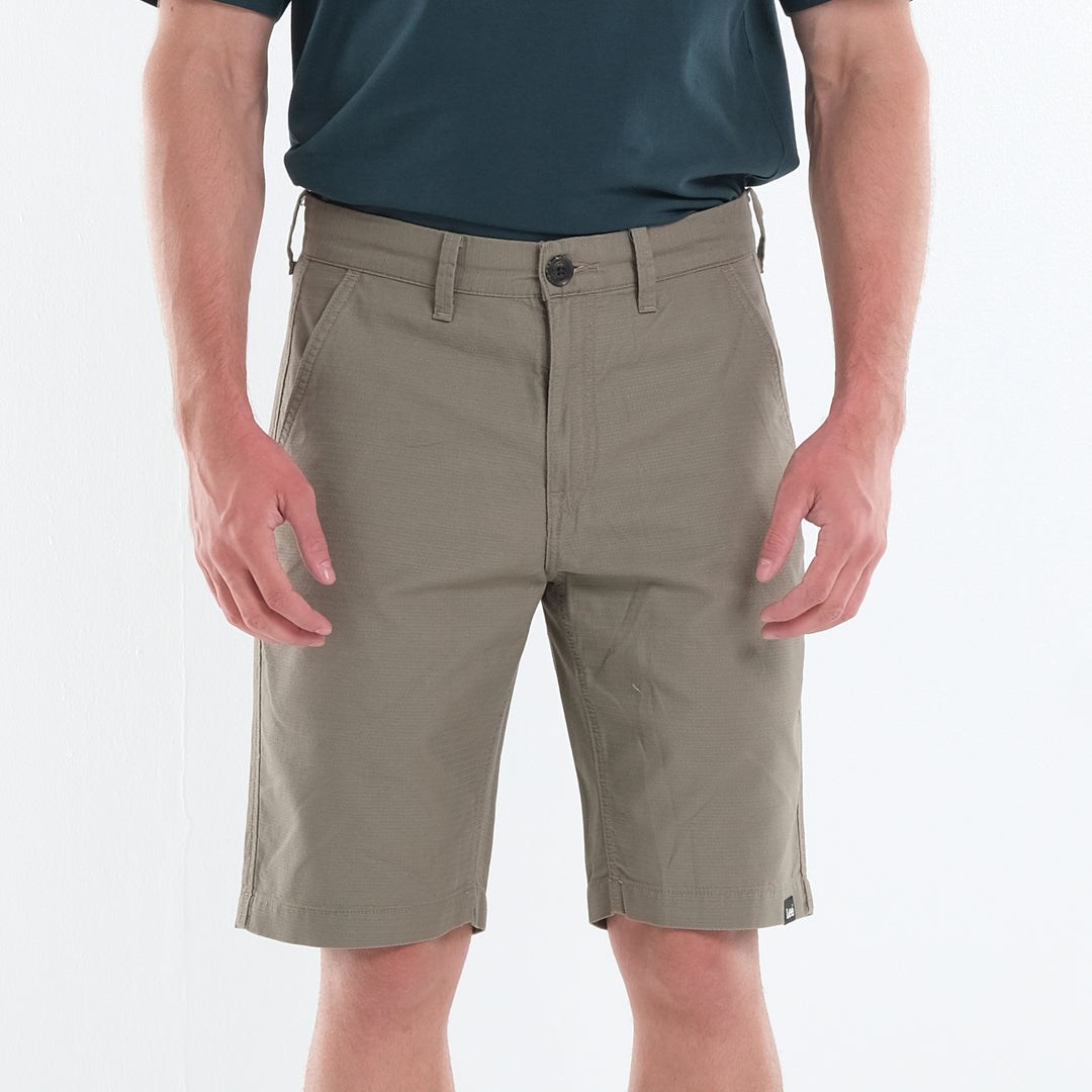LEE MENS CHINO SHORTS IN FATIGUE - Main Image