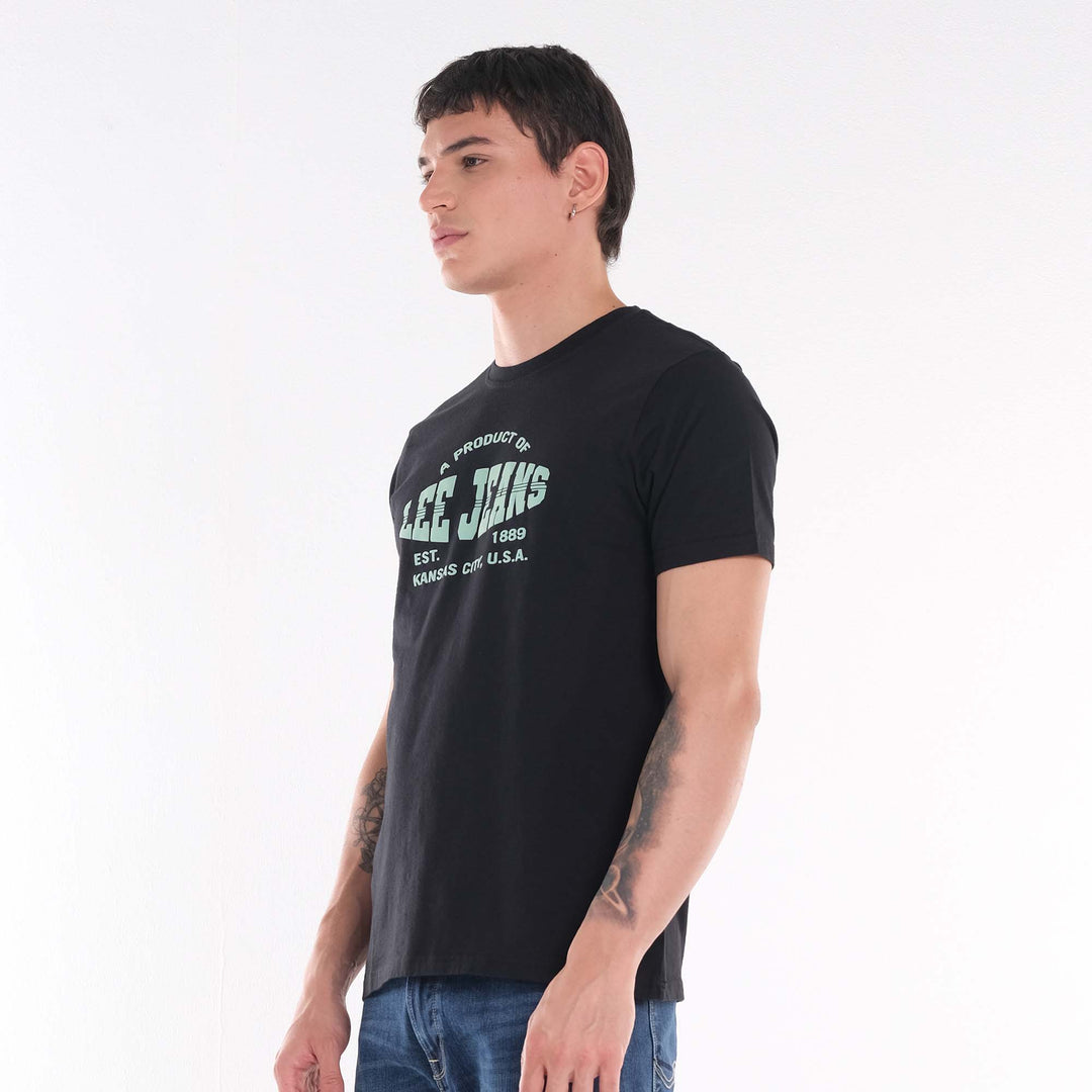 MENS' ROUNDNECK PRINTED GRAPHIC TEE