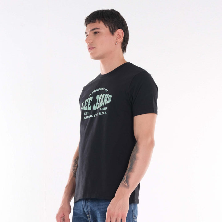 MENS' ROUNDNECK PRINTED GRAPHIC TEE