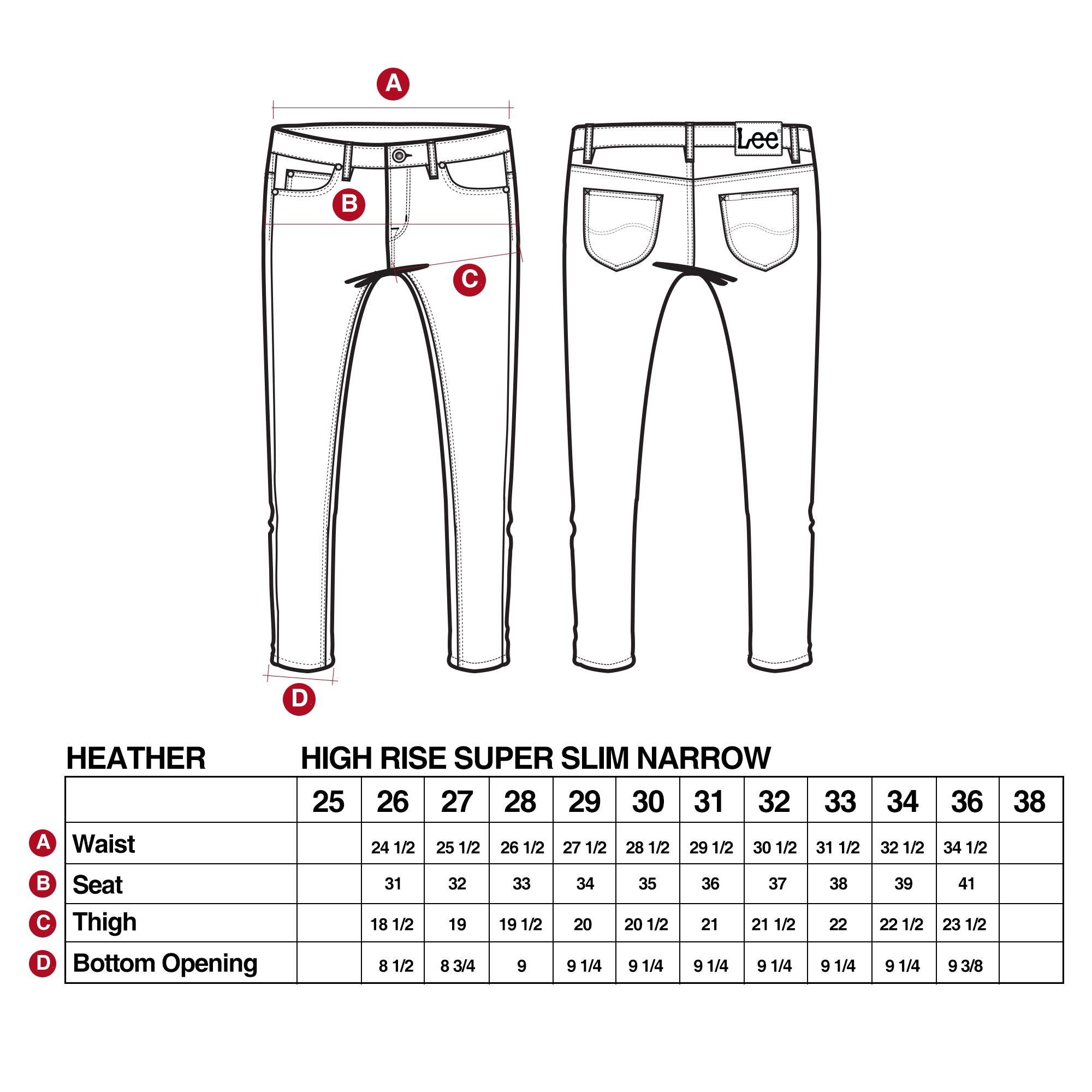 Lee Men's Rodeo Blue Jeans (Regular)