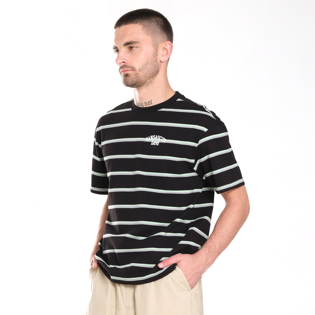 FITS 'EM ALL YARN DYED STRIPES TEE (GENDERLESS)