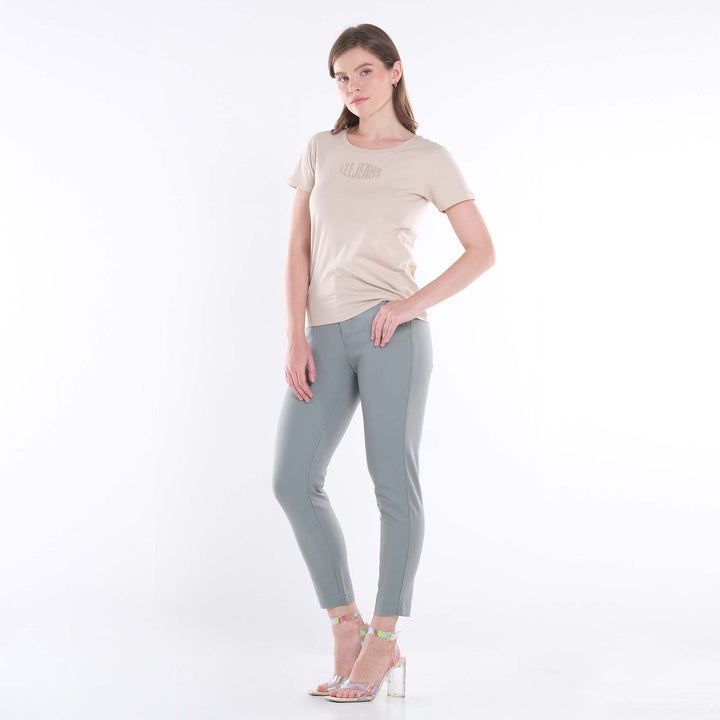 LEE WOMENS HIGH WAIST TROUSERS