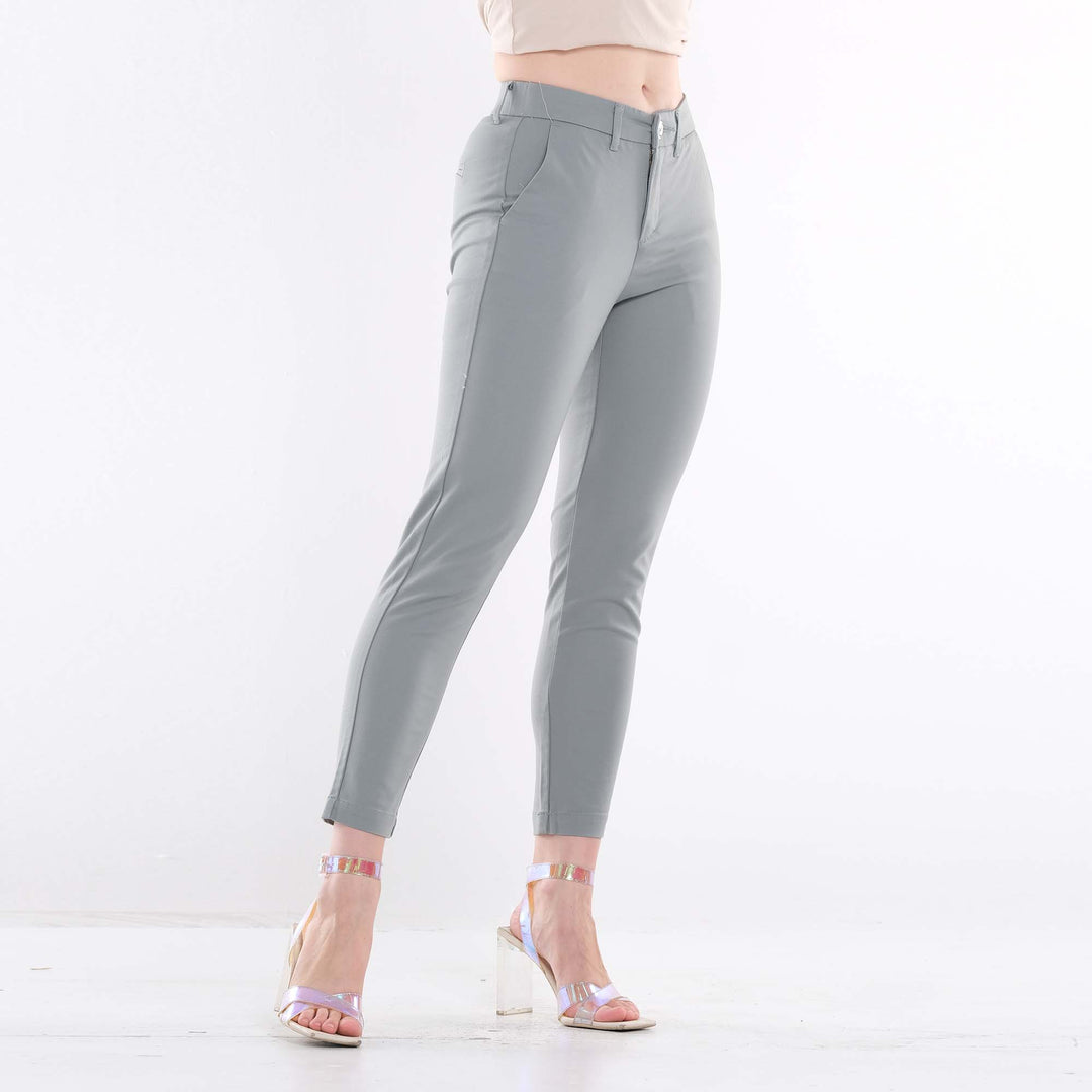 LEE WOMENS HIGH WAIST TROUSERS