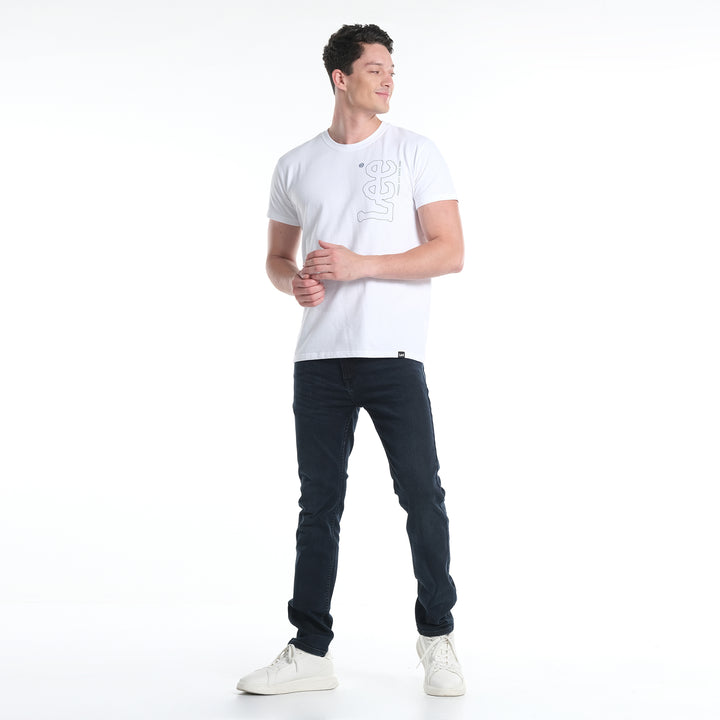 LEE MENS BASIC ROUNDNECK LOGO TEE