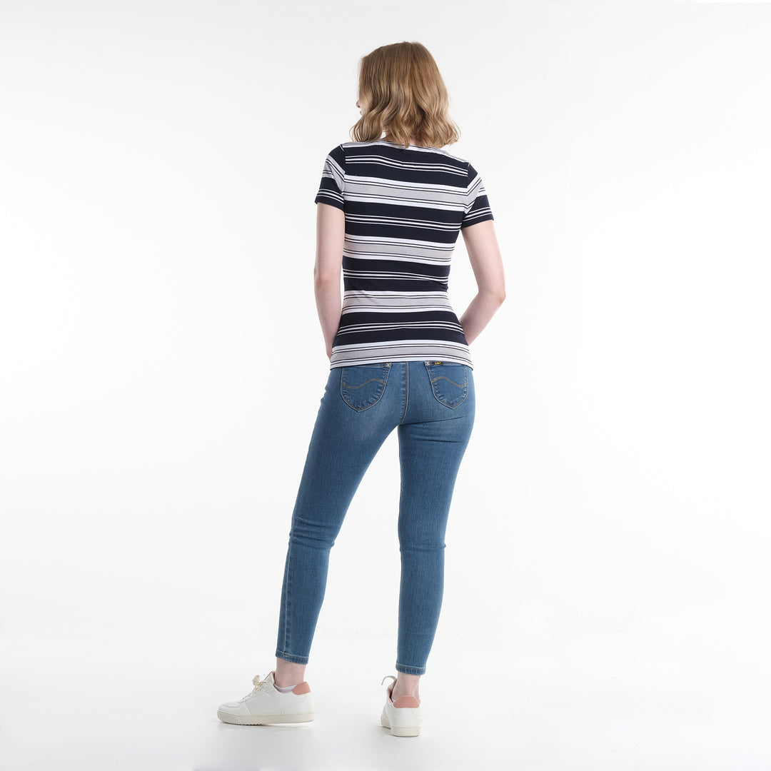 LEE LADIES PANTS SEXY HIGHWAIST 25" INSEAM; SKYLER