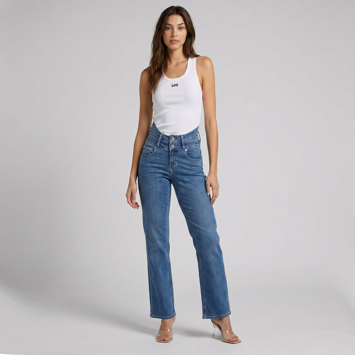LEE LADIES FLARE DENIM JEANS
