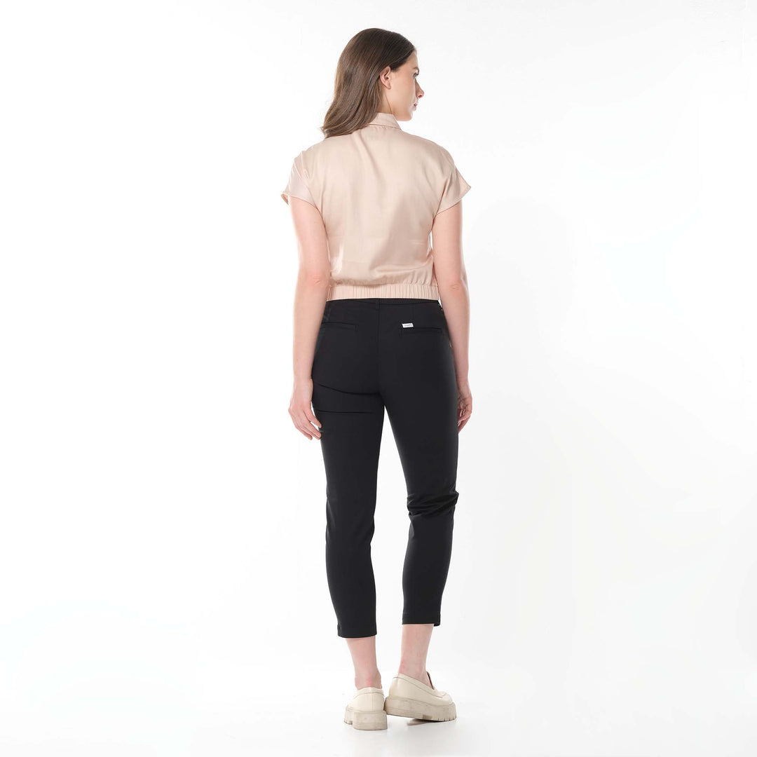 LEE LADIES CROPPED POLO