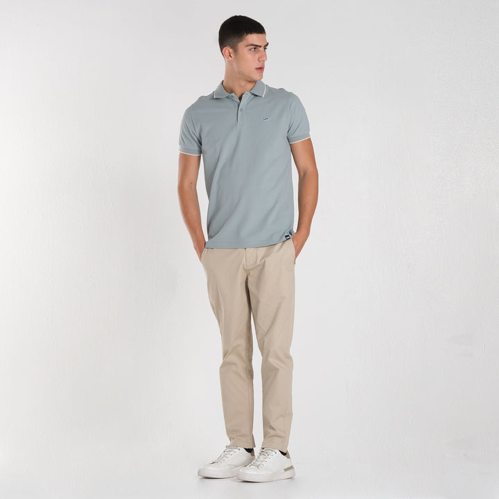 MENS BASIC PIQUE SPORTSHIRT