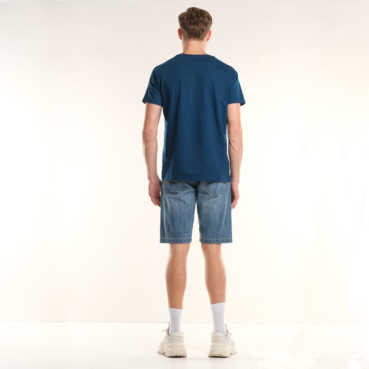 MENS' PRINTED SCRIPT LOGO TEE