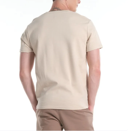 LEE MENS OTTOMAN ROUNDNECK  WITH SMALL LOGO TEE