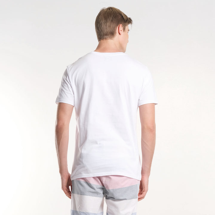 MENS' ROUNDNECK HOLOGRAPHIC PRINT TEE