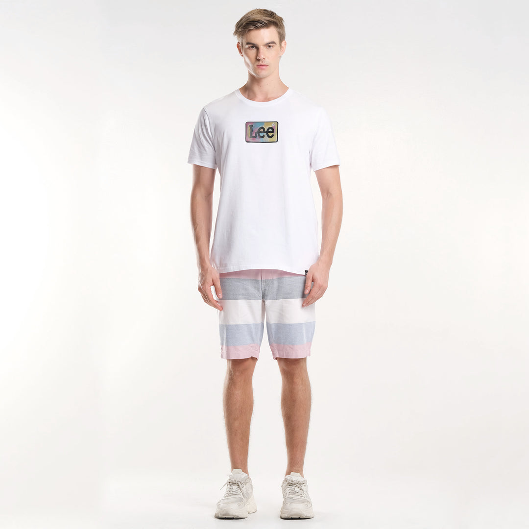 MENS' ROUNDNECK HOLOGRAPHIC PRINT TEE