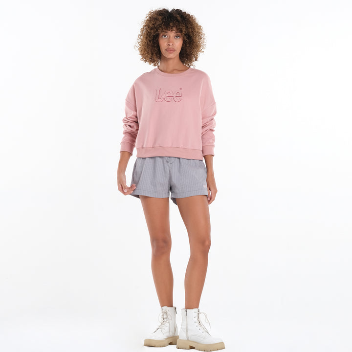 LEE LADIES EMBOSSED LOGO PULL OVER