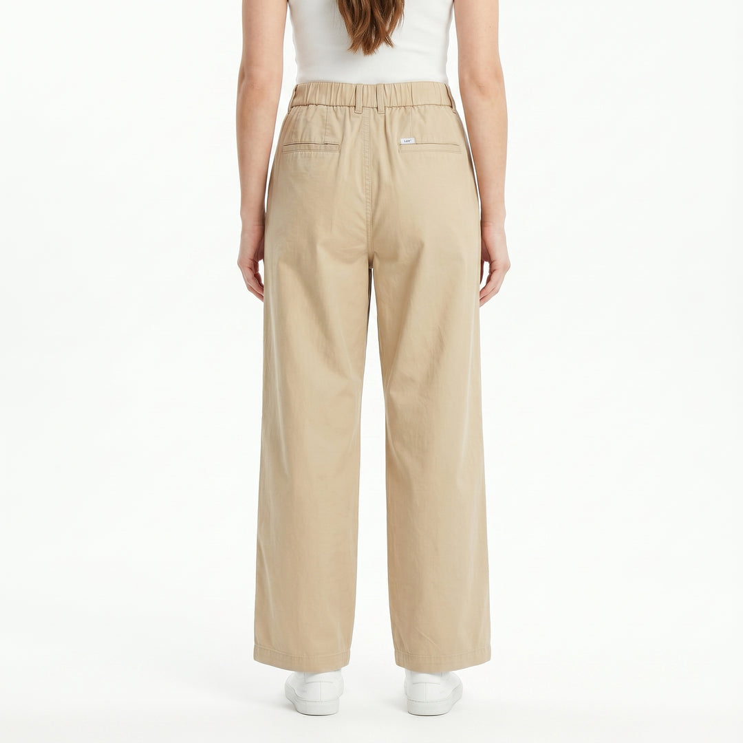 LEE LADIES HIGHWAIST COMFORT STRAIGHT TROUSERS