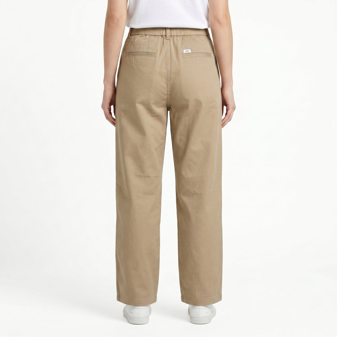 LEE LADIES HIGHWAIST COMFORT STRAIGHT TROUSERS