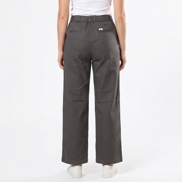 LEE LADIES HIGHWAIST COMFORT STRAIGHT TROUSERS