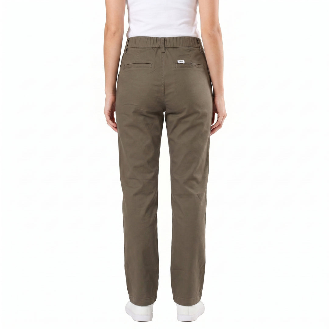 LEE LADIES HIGH WAIST TROUSERS