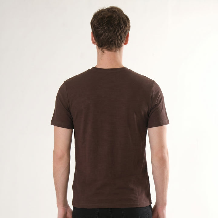 LEE MENS ROUND NECK EMBOSSED LOGO TEE
