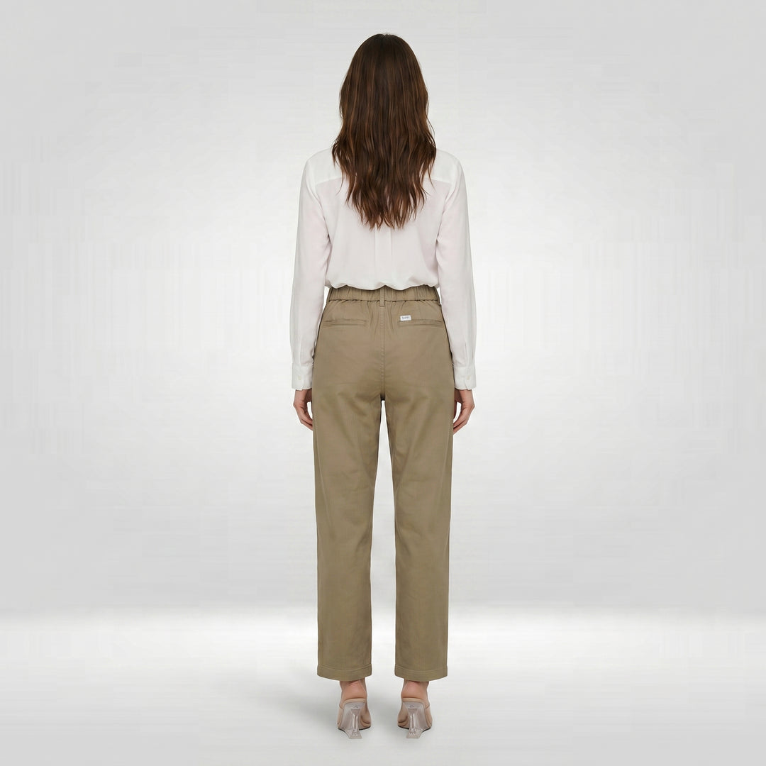 LEE LADIES HIGHWAIST COMFORT STRAIGHT TROUSERS