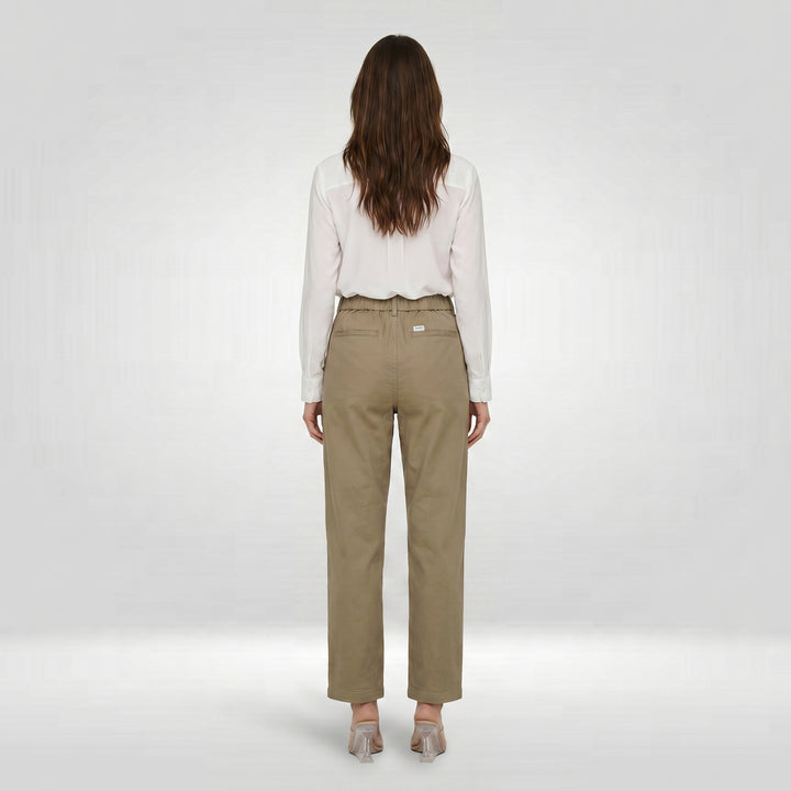 LEE LADIES HIGHWAIST COMFORT STRAIGHT TROUSERS