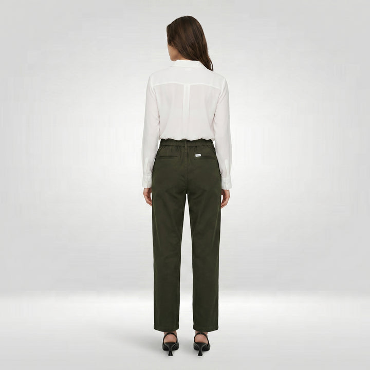 LEE LADIES HIGHWAIST COMFORT STRAIGHT TROUSERS