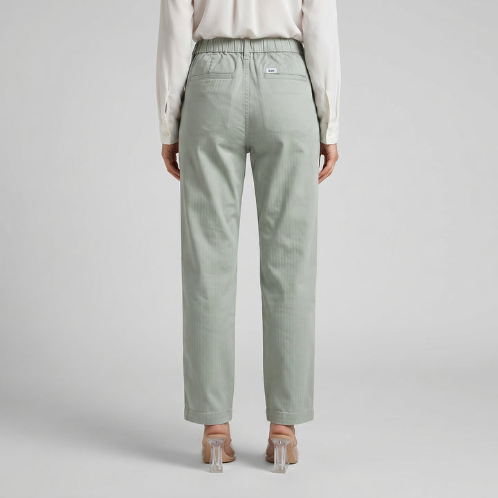 LEE LADIES HIGHWAIST COMFORT STRAIGHT TROUSERS