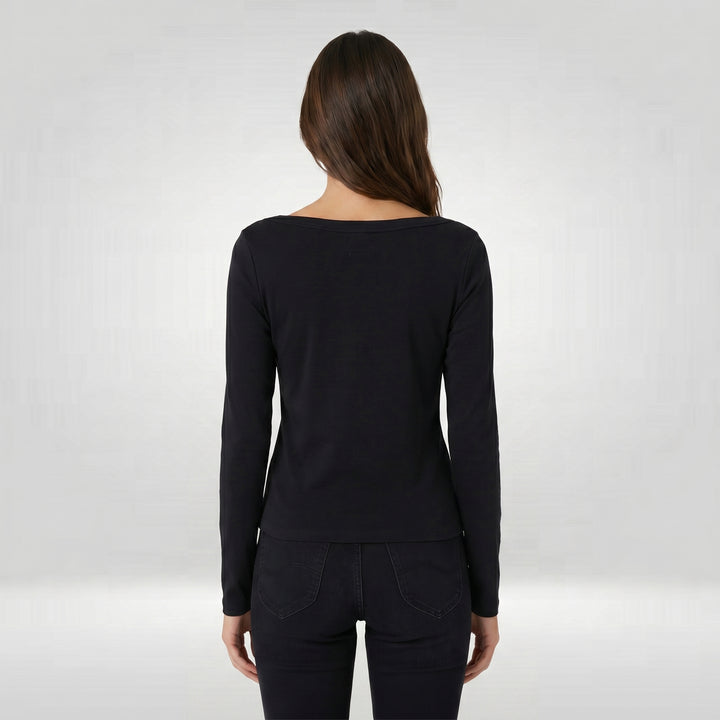 LEE LADIES MODIFIED LS ROUNDNECK