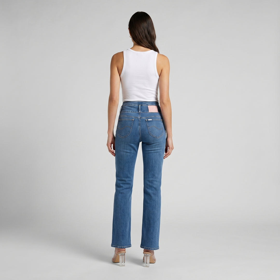LEE LADIES FLARE DENIM JEANS