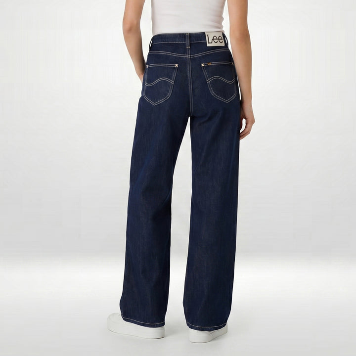 Lee Ladies Jade Fusion A-line Wide Denim Jeans