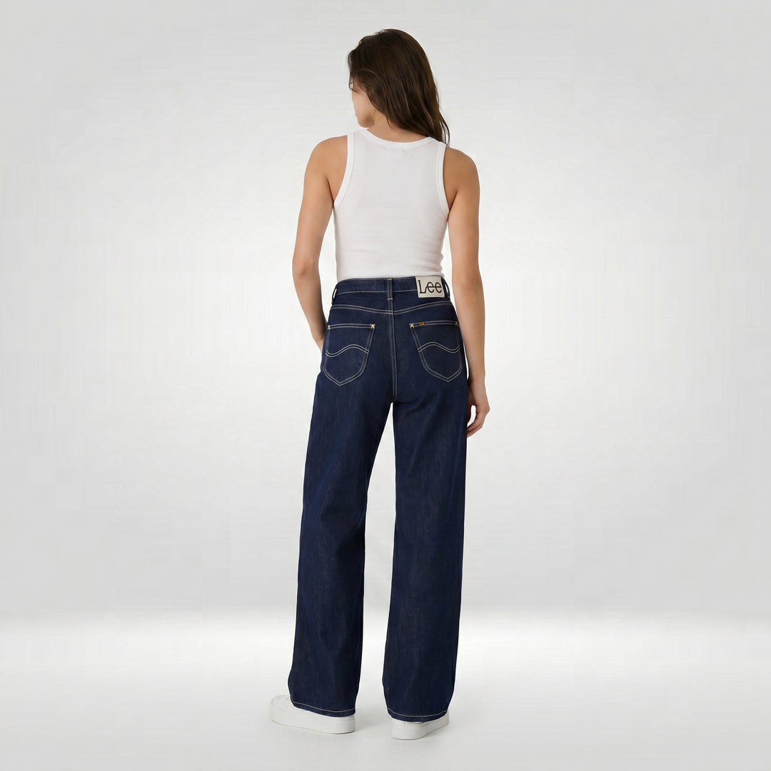 Lee Ladies Jade Fusion A-line Wide Denim Jeans