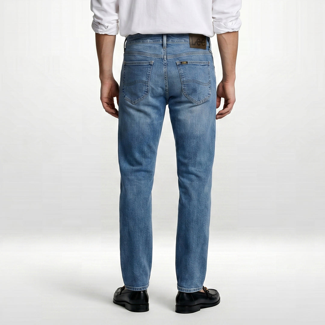 LEE MENS SLIM TAPERED DENIM JEANS