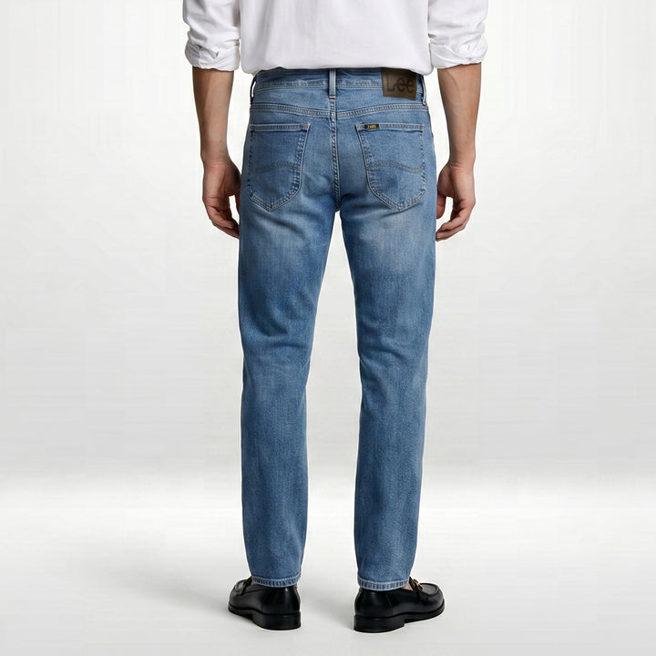 LEE MENS SLIM TAPERED DENIM JEANS