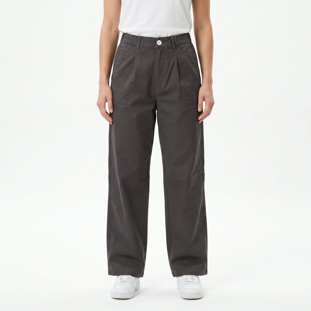 LEE LADIES HIGHWAIST COMFORT STRAIGHT TROUSERS
