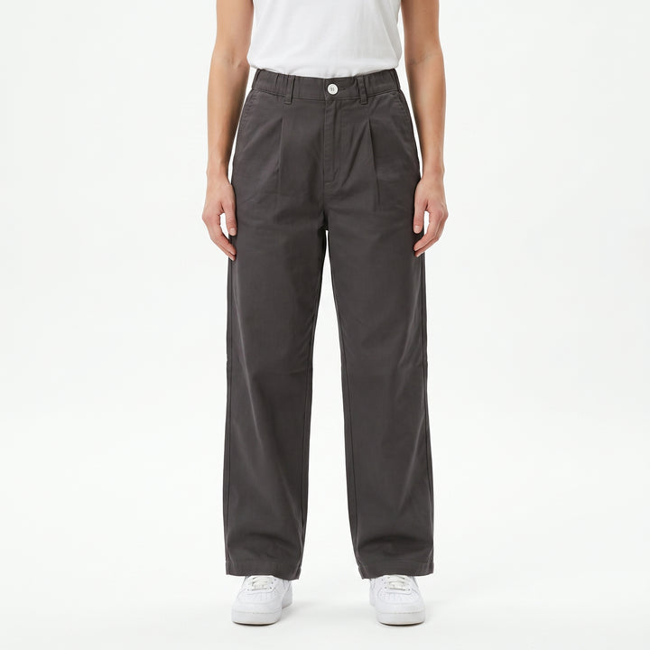 LEE LADIES HIGHWAIST COMFORT STRAIGHT TROUSERS