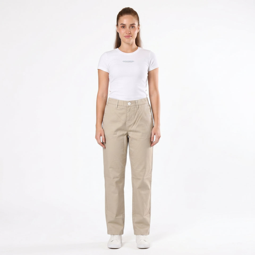 LEE LADIES HIGH WAIST TROUSERS