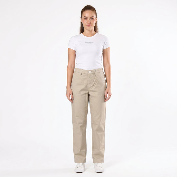 LEE LADIES HIGH WAIST TROUSERS