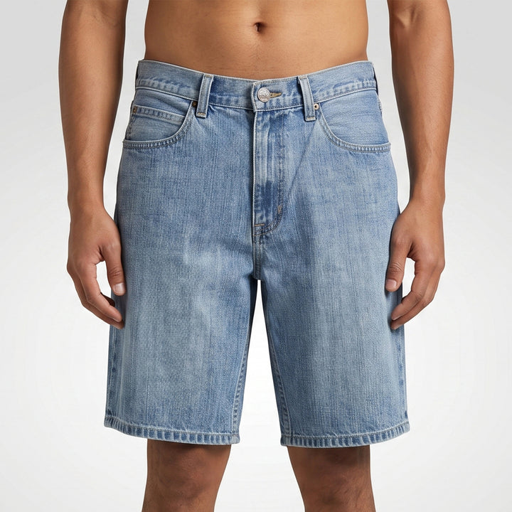 LEE MENS DENIM SHORTS IN HORIZON BLUE